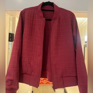 Lululemon Serene Travels Bomber Jacket size 12